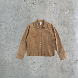 Tan suede jacket